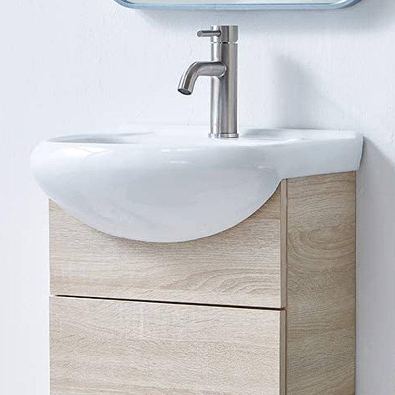 Ebern Designs 18" Daunbe Modern Small Free-standing Single Bathroom ...